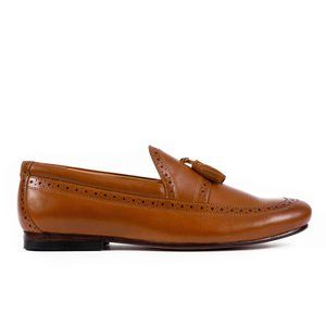 Bashwood Handmade Brogue Style Leather Loafers